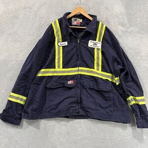 Big‎ Bill M305US7 4XL Flame Resistant Bomber Jacket Shell NFPA 2112 ARC Rated
